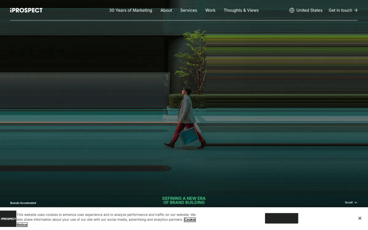 iProspect homepage, captured September 28, 2026